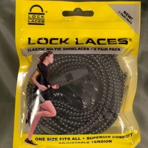 Lock laces 2 pair pk
